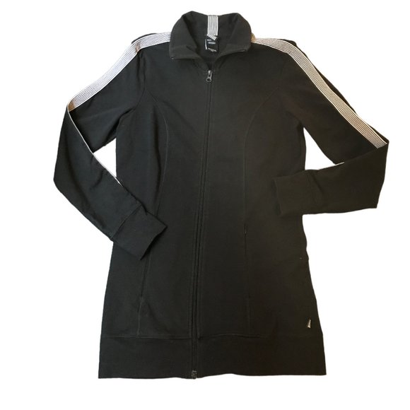Victoria's Secret VSX SPORT MEDIUM full zip Jacket black long sleeve M - Picture 1 of 11
